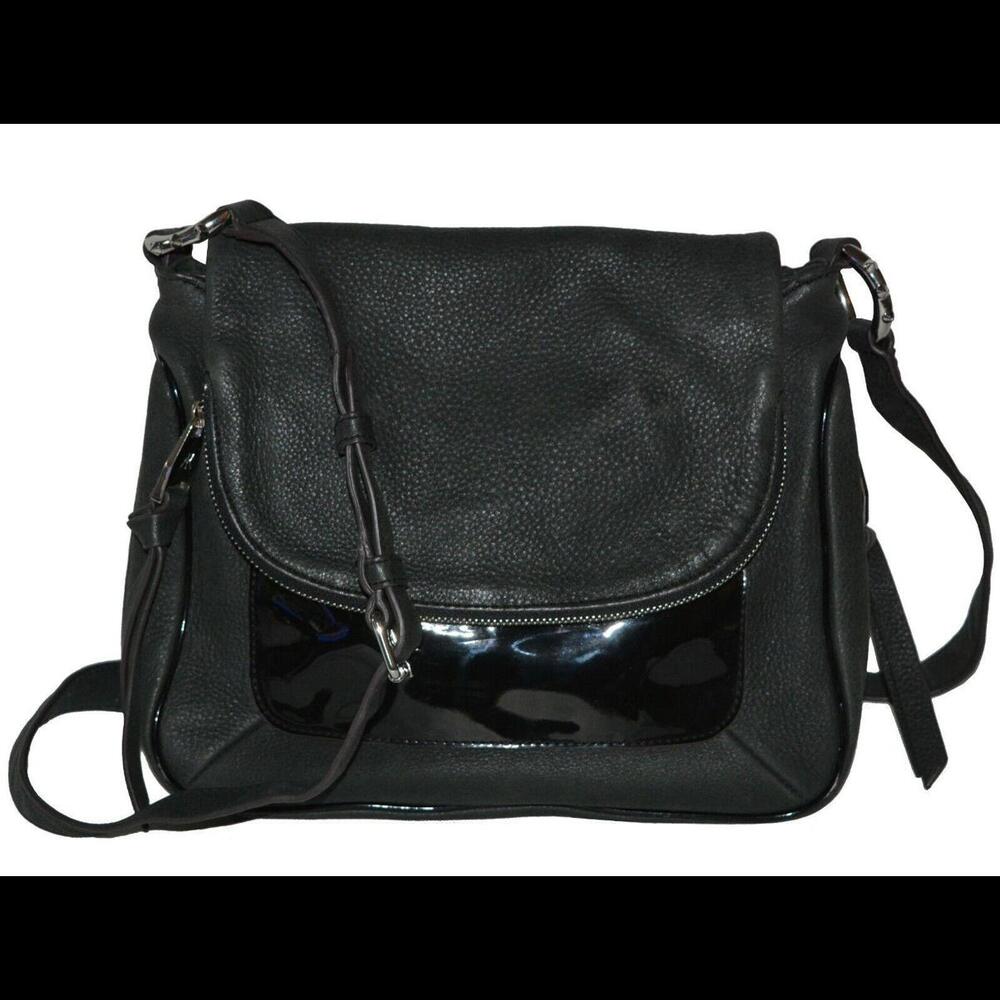 Aimee Kestenberg Flap Hobo Bag Leather Womens Handbag Shoulder Bag Purse